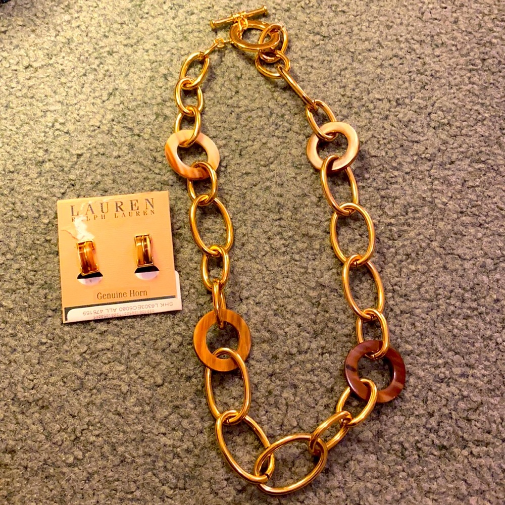 Ralph Lauren Necklace and Earrings